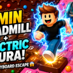 GET THE ADMIN TREADMILL AND ELECTRIC AURA IN +1 SPEED KEYBOARD ESCAPE 😱