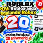 Recompensas del 20.º aniversario de Roblox: gorro oficial y verdad sobre los 500 Robux
